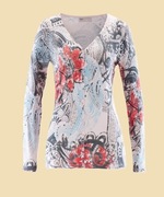 Sweterek rozpinany wiskoza r.40/42