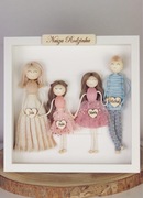 Ramka Rodzinna Handmade | Imiona | Personalizacja