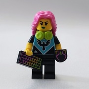 LEGO Minifigurka seria 25, Zawodniczka e-sportowiec, idealna