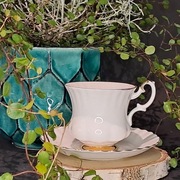 Angielska porcelana Royal Albert filiżanka i spodek wzór Val d'Or