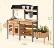 Drewniana kuchnia dla dzieci robud