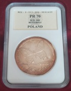 20 zł Paź Królowej, Gr. PR70, srebro925 z 2001r.