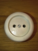 Gniazdo ścienne natynkowe wtykowe bakelit Prl A22 10A 250v Sep