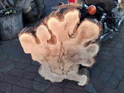 Plaster Drewna Akacja 85/9 cm Wysuszony Blat Lustro Żywica DIY Podstawa