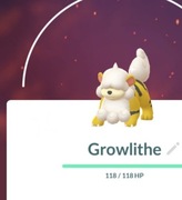 Pokemon Go Shiny Growlithe Trade
