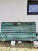 Drzwi budowlane 110x205 na budowę zawiasy 