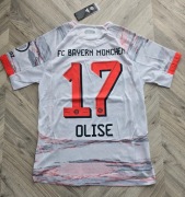 koszulka Michael OLISE 17! Bayern Monachium! wyjazdowa/away! meczowa! r. M