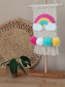 Makatka makrama tęcza