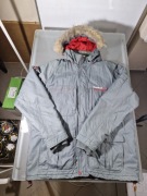 Reebok Classic Winter Sport Equipment Długa Kurtka Zimowa Męska XL