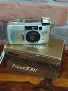 Nikon kompakt na film 35mm Lite Touch Zoom 70W do wglądu 