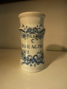 Pojemnik apteczny stary porcelanowy oryginalny - 11