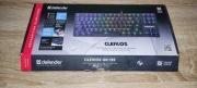 Klawiatura mechaniczna Defender  niskoprofilowa RGB Bluetooth/USB GK-135