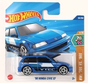 Hot Wheels '90 Honda Civic EF – seria HW: 70s vs 90s (1/10) – nr 28/250