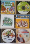 Plyty z programami komputerowymi 6 sztuk