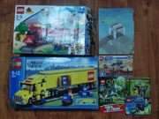 Puste opakowania po klockach LEGO plus instrukcje