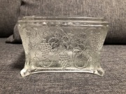 Przedwojenna herbatnica / szkatułka Hortensja - Winogrona