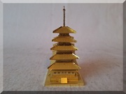 Pagoda Horyu-ji  - Metal Earth - model złożony 3D