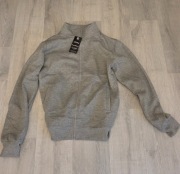 Bluza męska szara na zamek