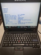 Retro laptop IBM T43 + Windows XP SP2 PL