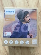 Słuchawki bezprzewodowe Philips TAA6219, ładowane energią słoneczną. 