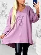 plus size bawełna z laykrą