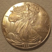 Kopia One Dollar Walking Liberty Fine Silver 1 oz USA