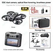Dron + Bateria S156 RC GPS 5G 8K HD | Kamera Dualna | Zdalne Sterowanie
