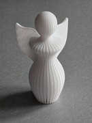 Świąteczny anioł aniołek (13cm) - nowoczesna dekoracja