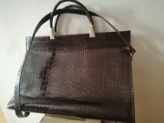 Torebka na A4 Cholewiński. Lakierowana, nowa. Elegancka.