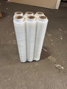 Folia stretch 1,5kg bezbarwna tuleja 300g 6szt.