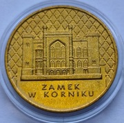 2 zł 1998 r. Zamek Kórniku /mennicza/