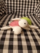 Mały żółw zabawka przytulanka dla dzieci mała poduszka