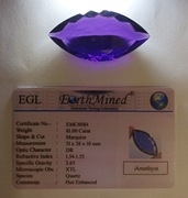 AMETYST JUBILERSKI 81,00 CT + CERTYFIKAT