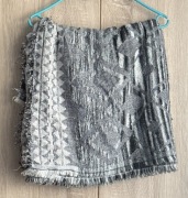 Duży Mięciutki  koc szal 70x185
