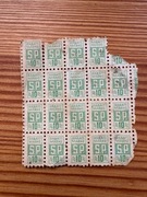 III RZESZA NIEMIECKA - stare znaczki rabatowe - zestaw (6)