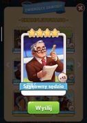 Szykowny Sędzia / Coin master karty