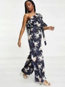 kombinezon na jedno ramię L 40 wesele poprawiny ko