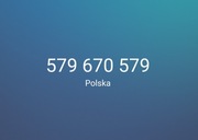 Złoty Numer  579 670 579