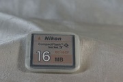 NIKON COMPACT FLASH - SAN DISK- karta pamięci 16MB 