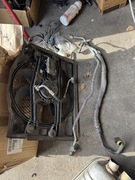 Kompresora klimatyzacji + pasek + napinacz przewody wiatrak bmw e46