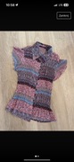 Vintage bluzka plisowana