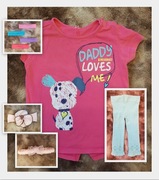 Bluzeczka 80 (+ getry i opaski)