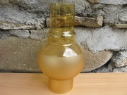 Ciekawy Miodowy Kominek/Klosz_lampa naftowa_ mont.71 mm