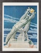 Stanisław Szukalski - serigrafia barwna