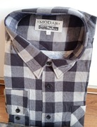 Koszula robocza męska flanelowa szara r 46