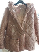 Jesienno zimowa kurtka w kolorze capuccino