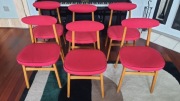 6 krzeseł Rajmind Hałas 200-190  PRL stan perfekcyjny
