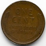 USA 1 cent 1938 S          