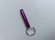 Gwizdek brelok kolor fioletowy 