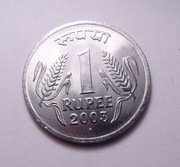 Indie 1 rupia 2003 Bombaj PIĘKNA!